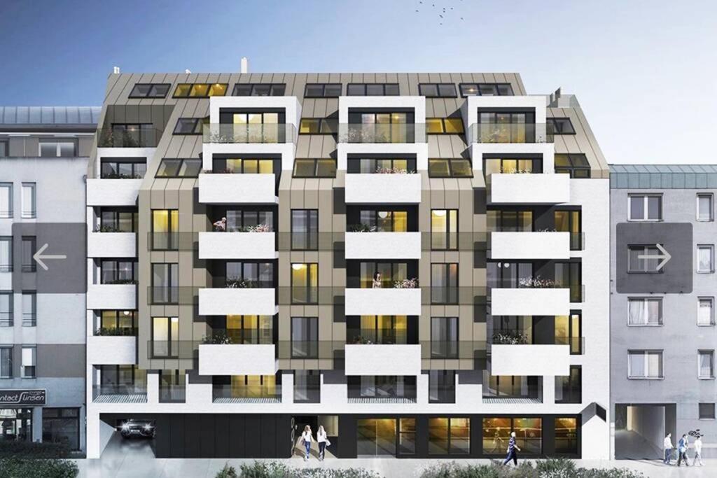 New, Quiet Flat Next To U1, Vic, Shopping Mall,... Виена Екстериор снимка